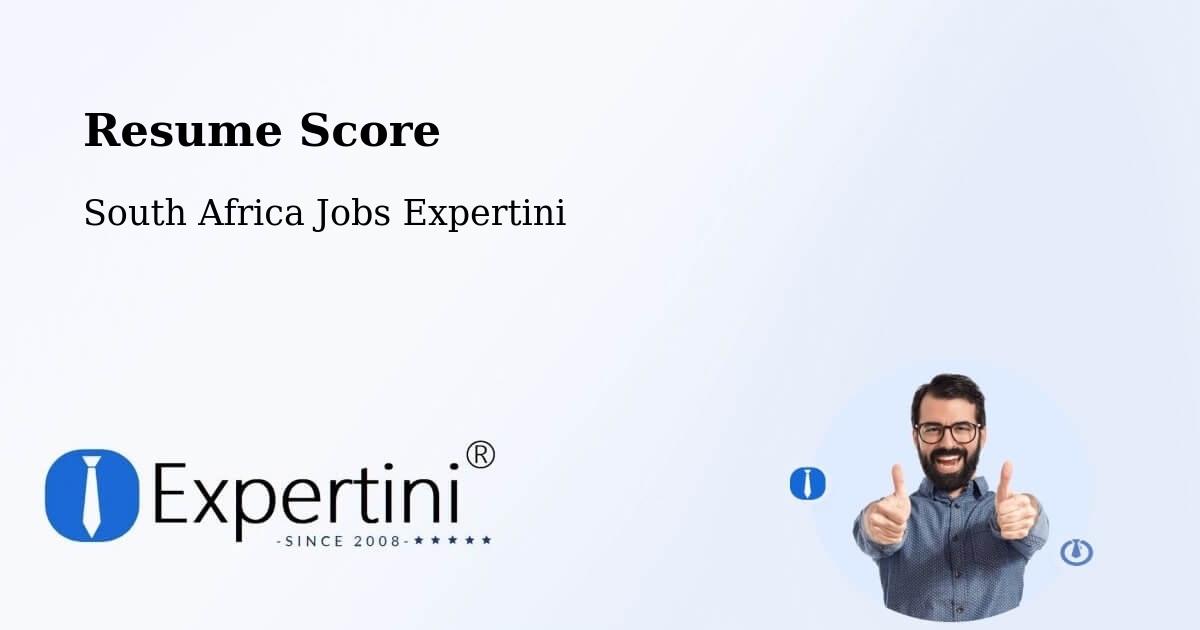 Resume Score & Job Description Match Tool – Adelaide - South Africa Jobs Expertini
