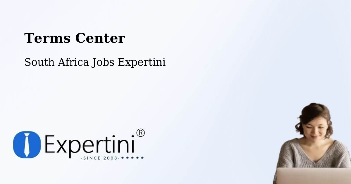 Terms of Service – Adelaide - South Africa Jobs Expertini